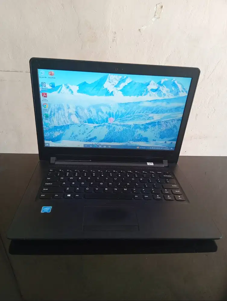 LAPTOP Lenovo ideapad 110-14lbr celeron N3060 ram 4 hdd 500 BRGARANSI