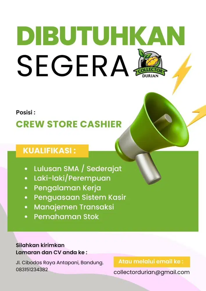 Office boy, Content creator & Crew store cashier