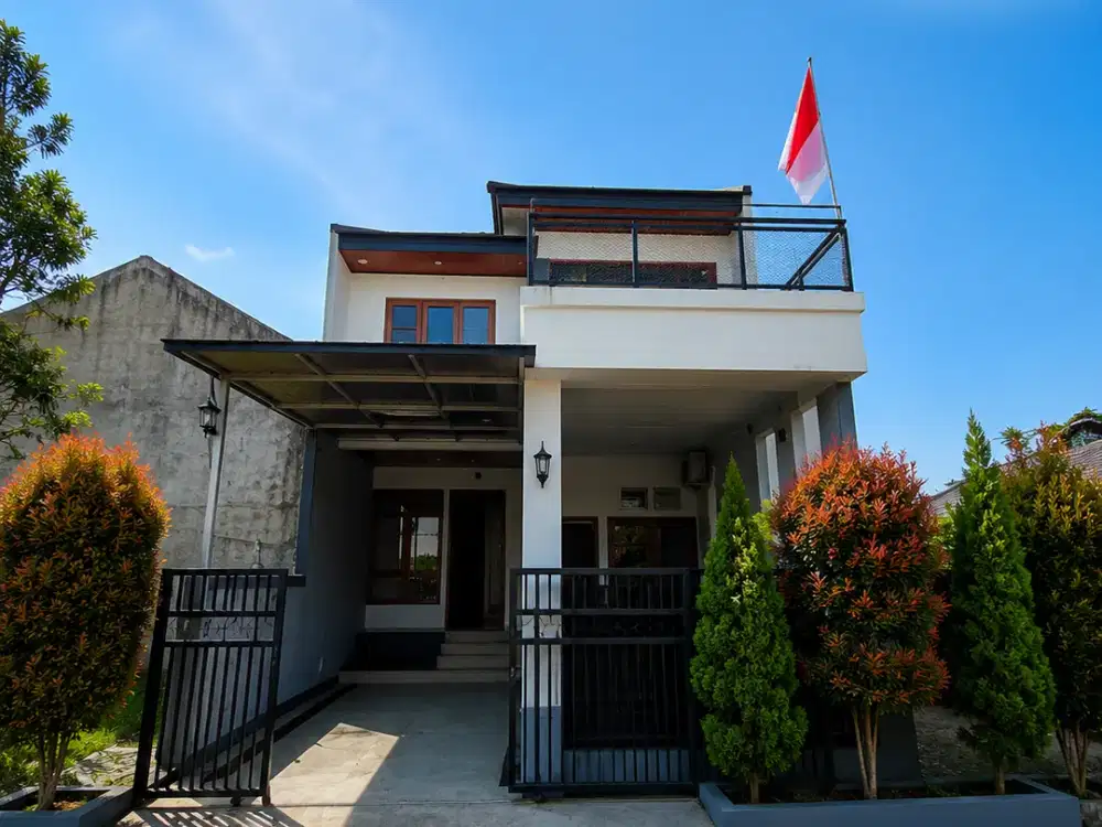 Turun Harga, Rumah 5 Kamar Siap Huni di Cisaranten Arcamanik dekat Antapani