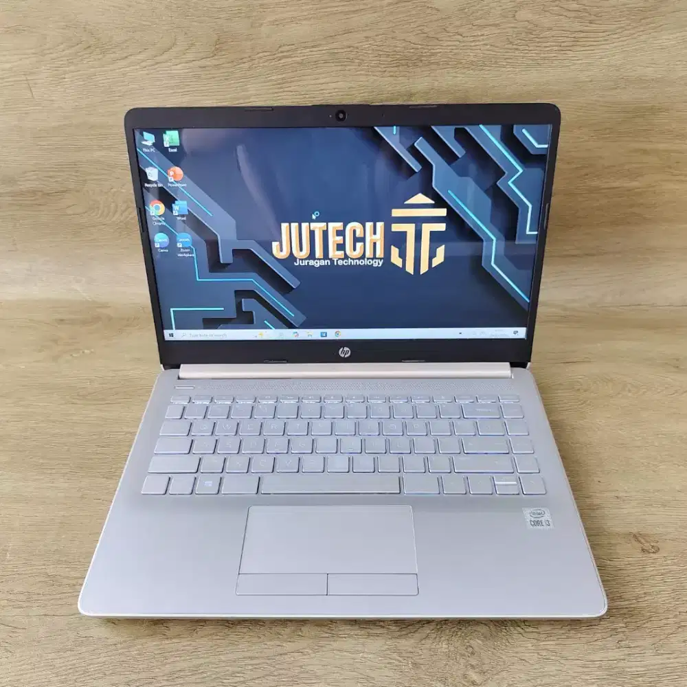 LAPTOP HP 14s-CF2076TU SLIM CORE i3 GEN 10 RAM 8GB bonus Mouse Baru Si