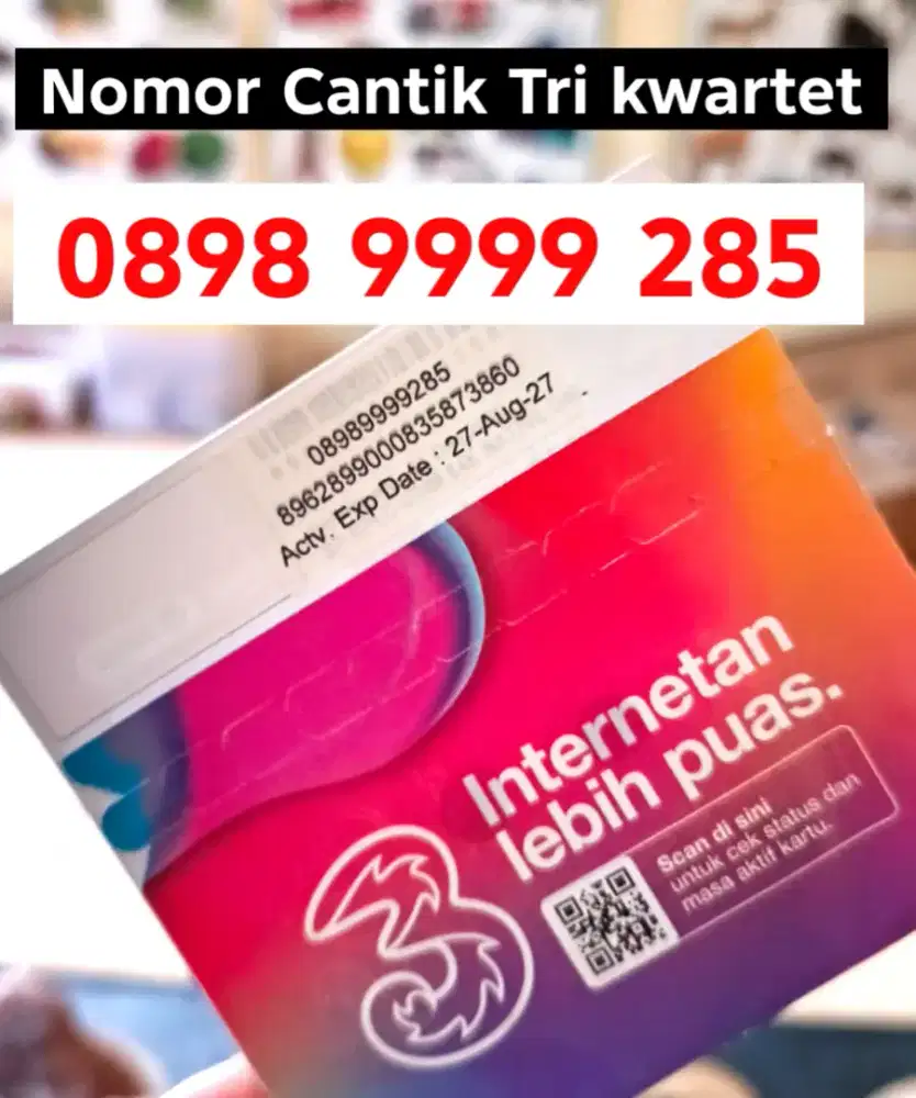 Nomor cantik Tri