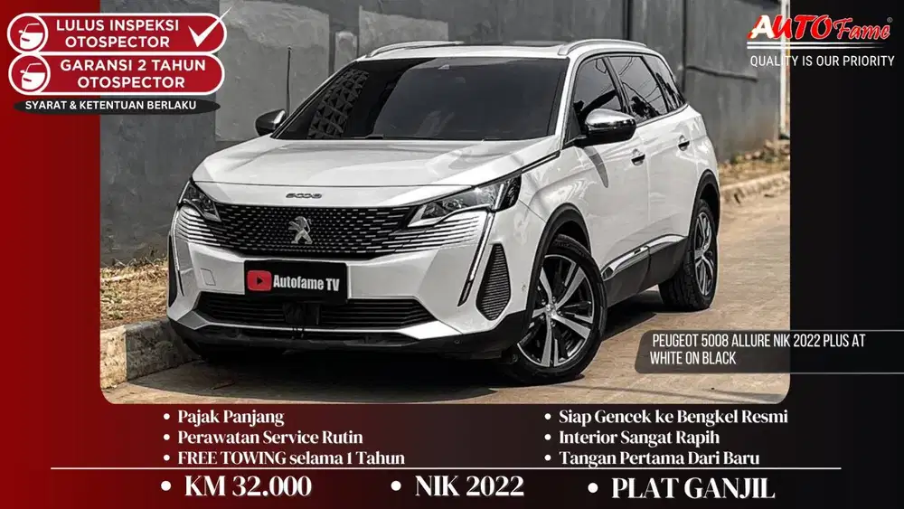 KM32RB Peugeot 5008 Allure Plus FACELIFT 1.6 Turbo 165HP Tgn 1 Dr Br W