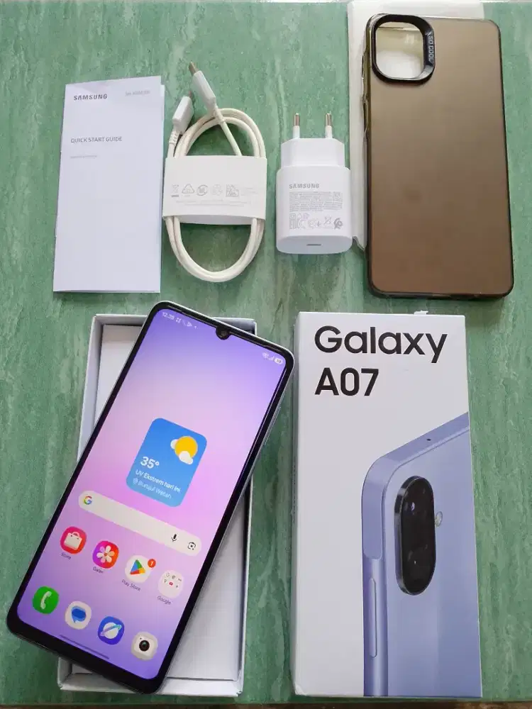Hp Samsung Galaxy A07 Ram 4+4/64GB Fullset