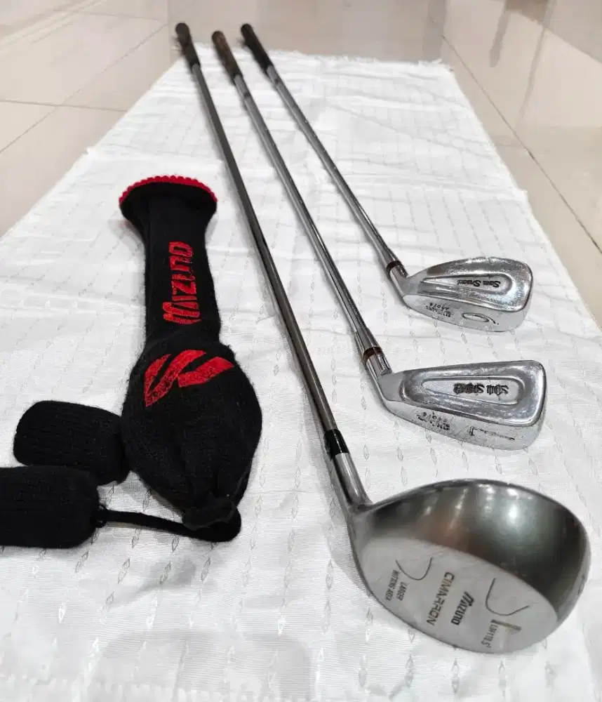 Dijual stik golf Paket Driving Pemula - Mizuno + Wilson