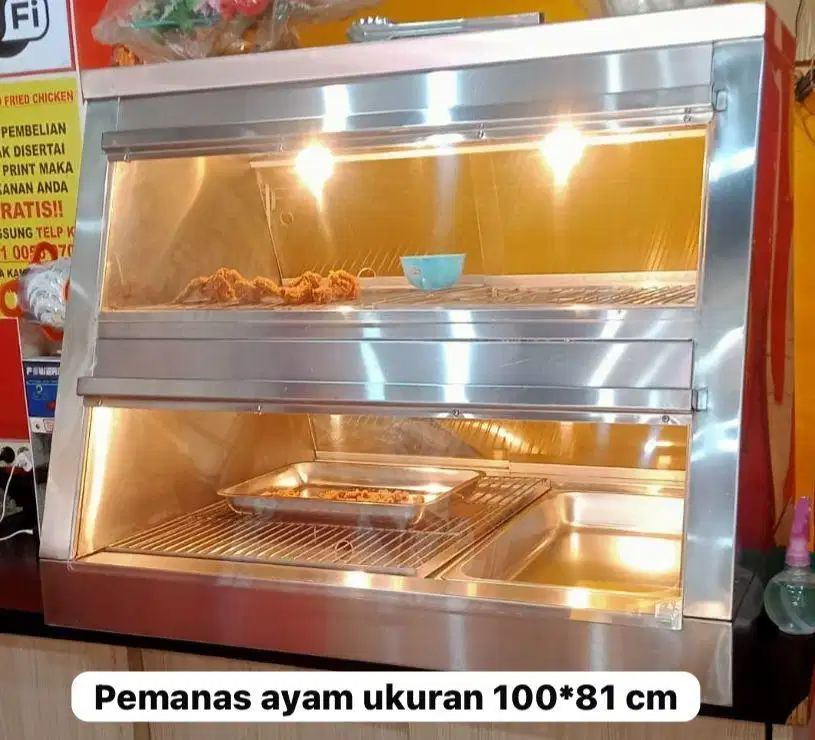Pemanas stainless 2 tingkat