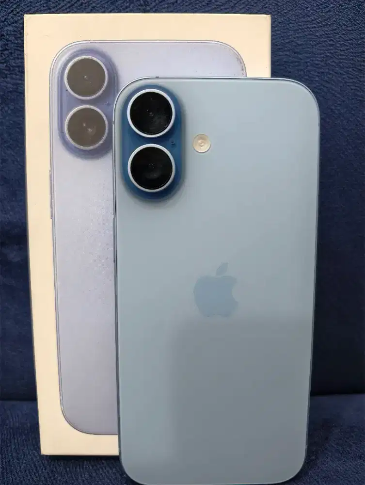 iPhone 17 256GB Blibli SA/A , mist Blue , Garansi Panjang