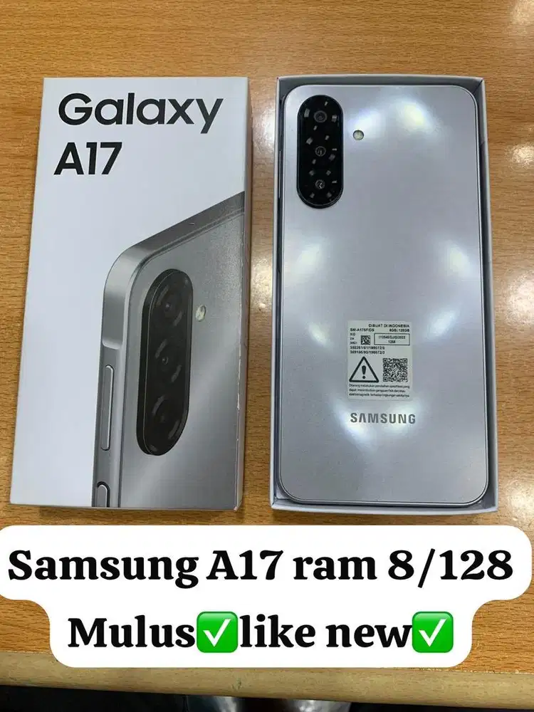 Samsung A17 warna grey