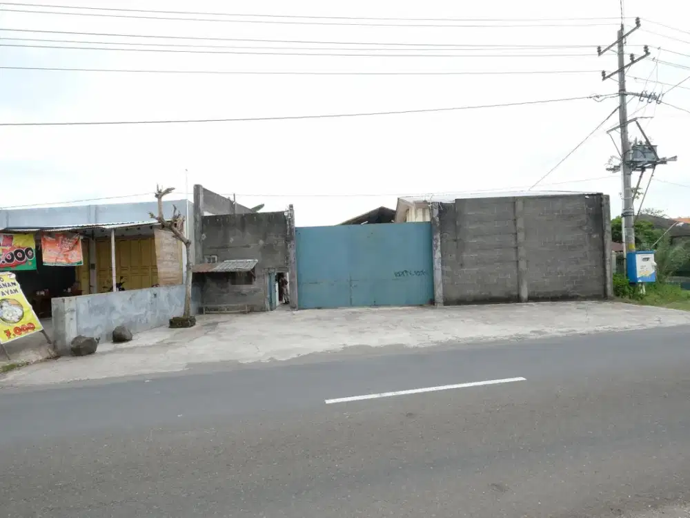 Dijual Gudang Strategis Akses Jalan Lebar di Juwiring Klaten