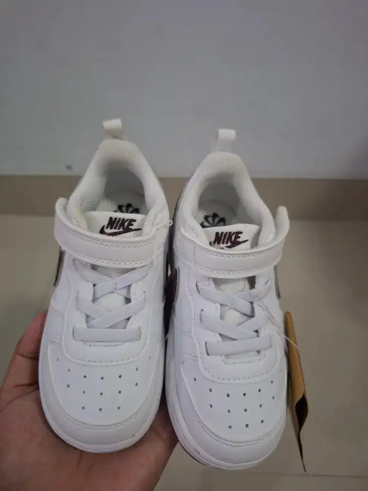Nike Toddler Court Borough Low Recraft Shoes - White [DV5458-112]