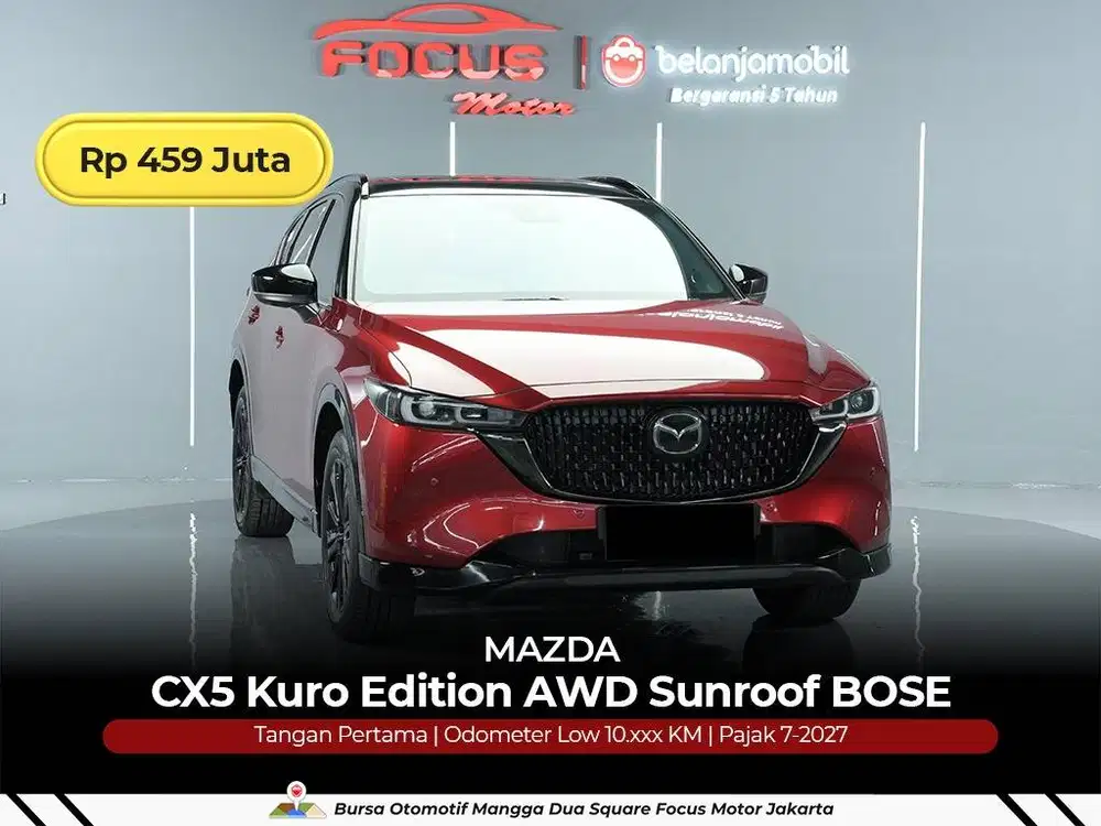 [ AWD - KM 10RB ] Mazda CX5 CX 5 CX-5 Kuro Edition Sunroof 2024/2025