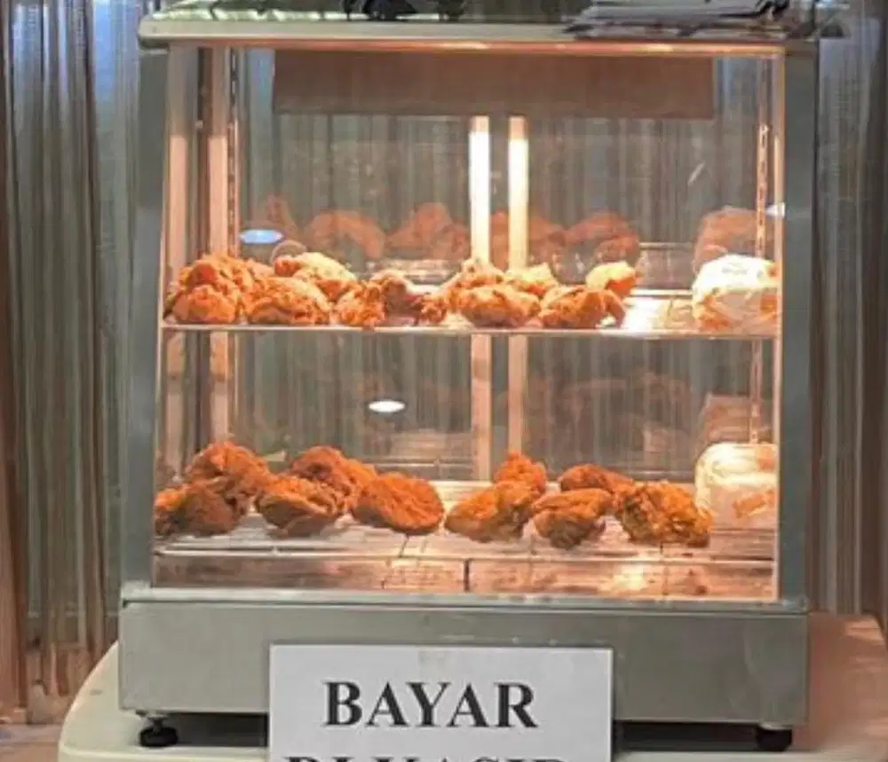 Pemanas ayam aluminium