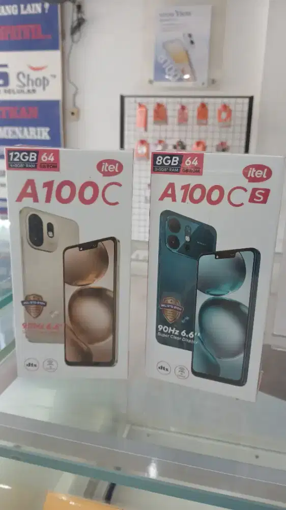 Itel & villaon terbaru hp 1.5jutaan  terlaris