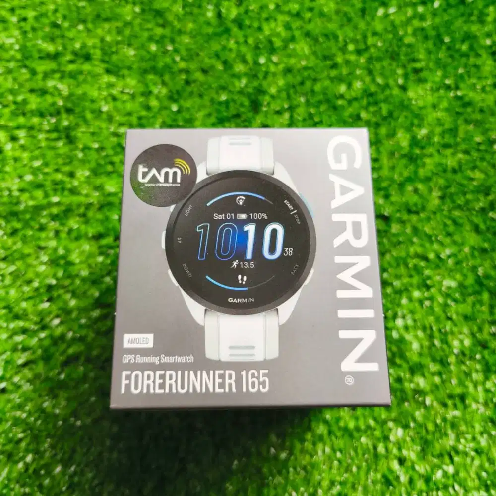 Garmin Forerunner 165 White New Segel Garansi Resmi TAM