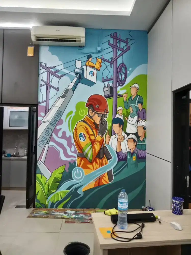 Jasa Mural Tembok