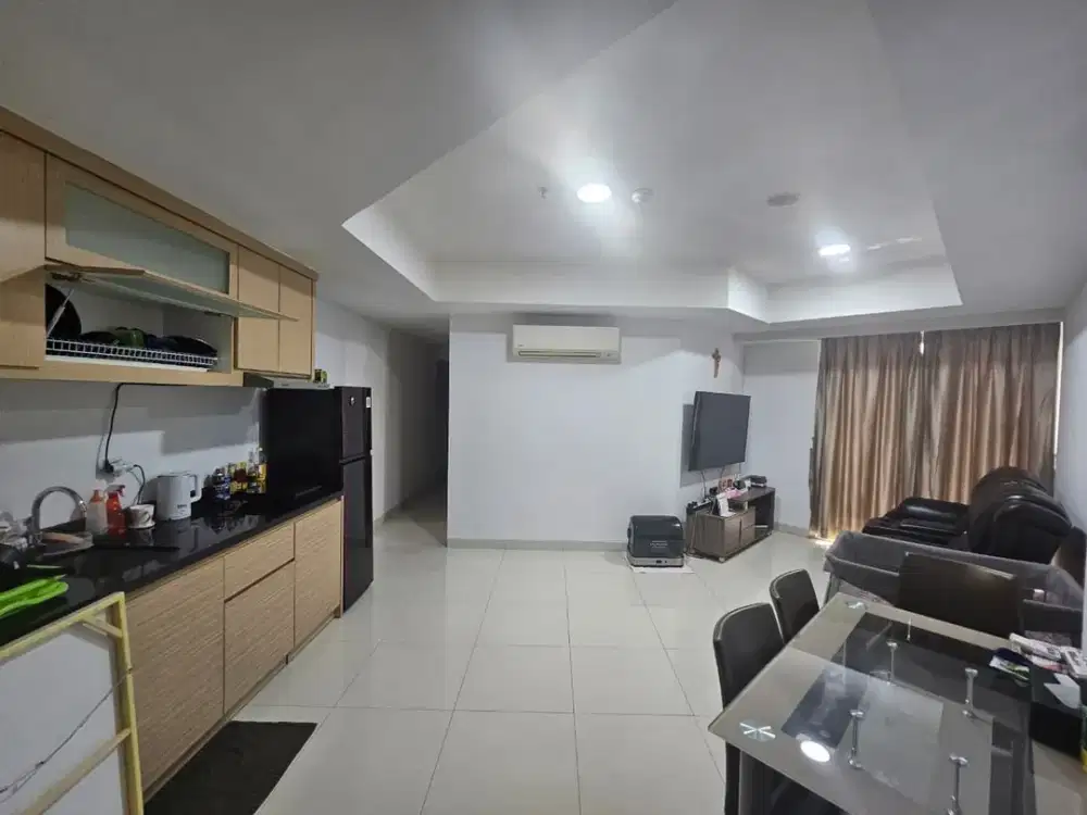 Dijual Cepat Apartment The Mansion Kemayoran, 2BR, 70m², Fully Furnished, Harga : Rp 990 Juta