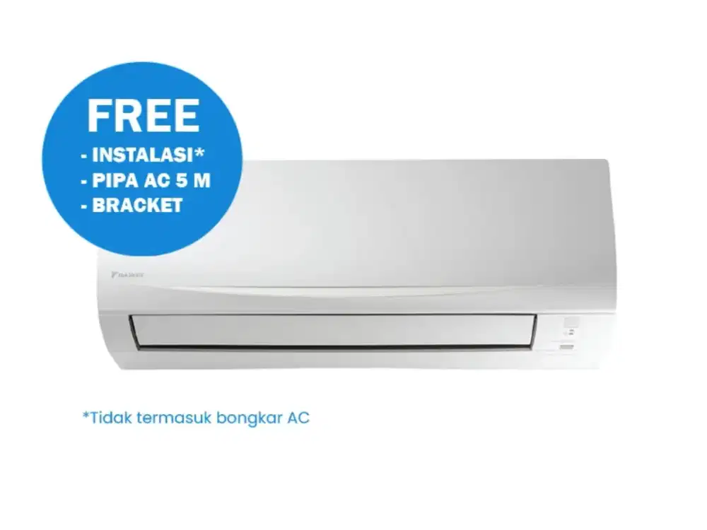 DAIKIN AC SPLIT MULTI 1/2 + 1/2 PK INVERTER