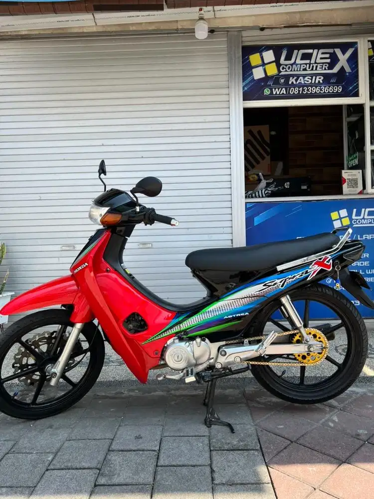 Supra x 100 lengkap mulus