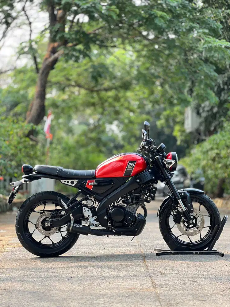 YAMAHA XSR 155 MERAH 2023 KM LOW PAJAK PANJANG LIKE NEW