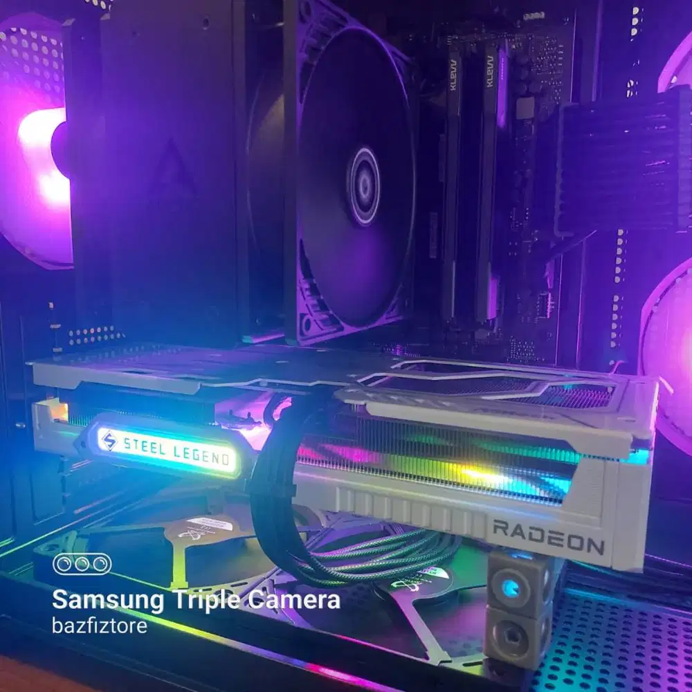 VGA Radeon RX 9060 XT 8GB Asrock Steel Legend OC Garansi EMD MAR 2028