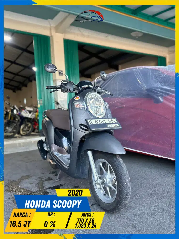 HONDA SCOOPY 2020 MANTAP GASS MASZEHH HIKMAH MOTOR KEPUH MALANG
