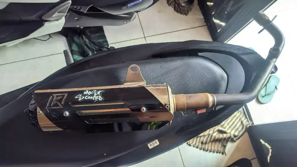 Kenalpot vespa matic