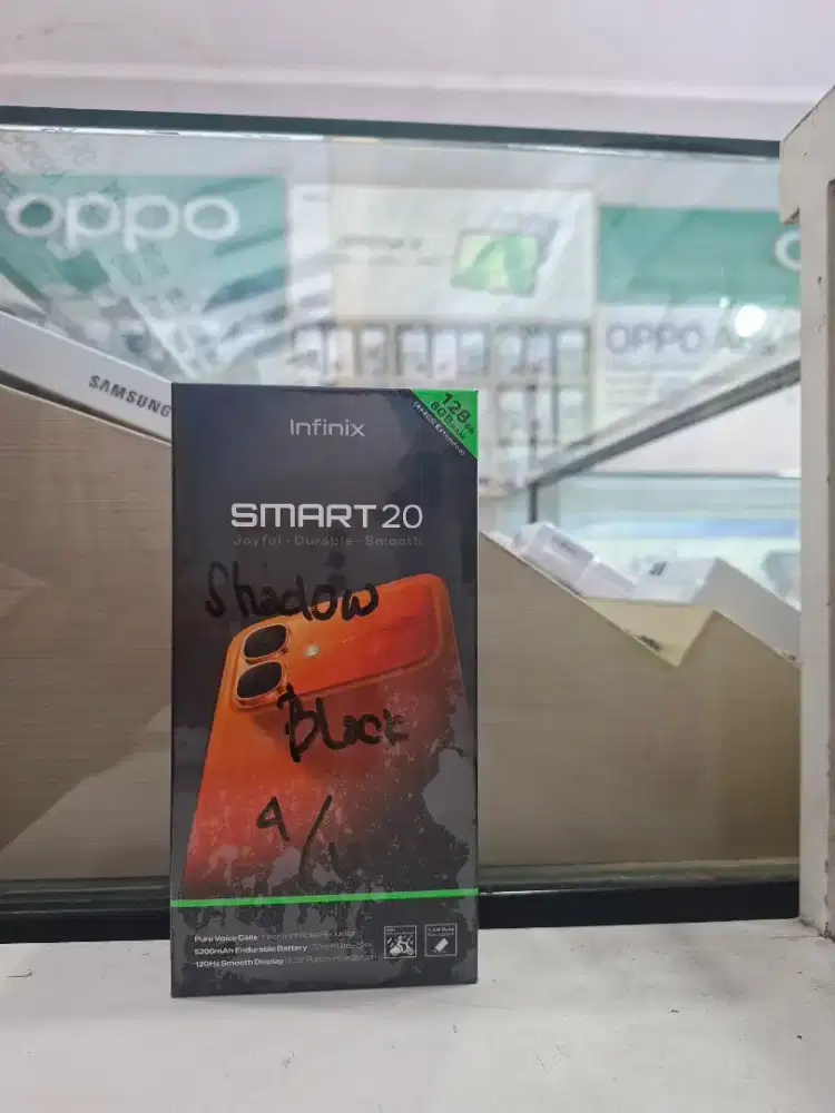 INFINIX SMART 20 4/128 NEW MURAH GARANSI RESMI