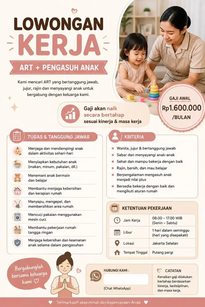 Pengasuh anak + ARR