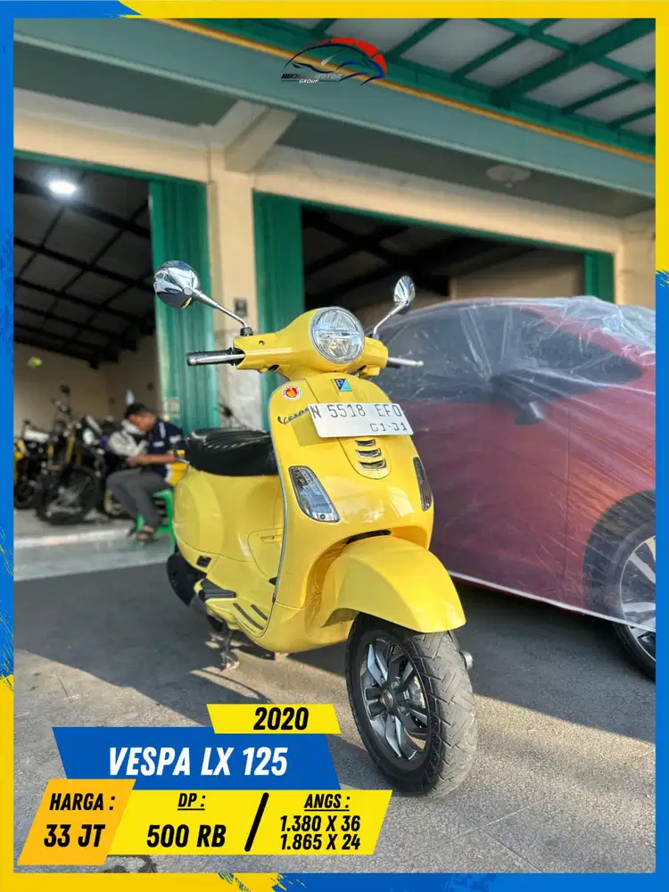 VESPA LX 125 2020 BARANG ISTIMEWA HIKMAH MOTOR KEPUH MALANG