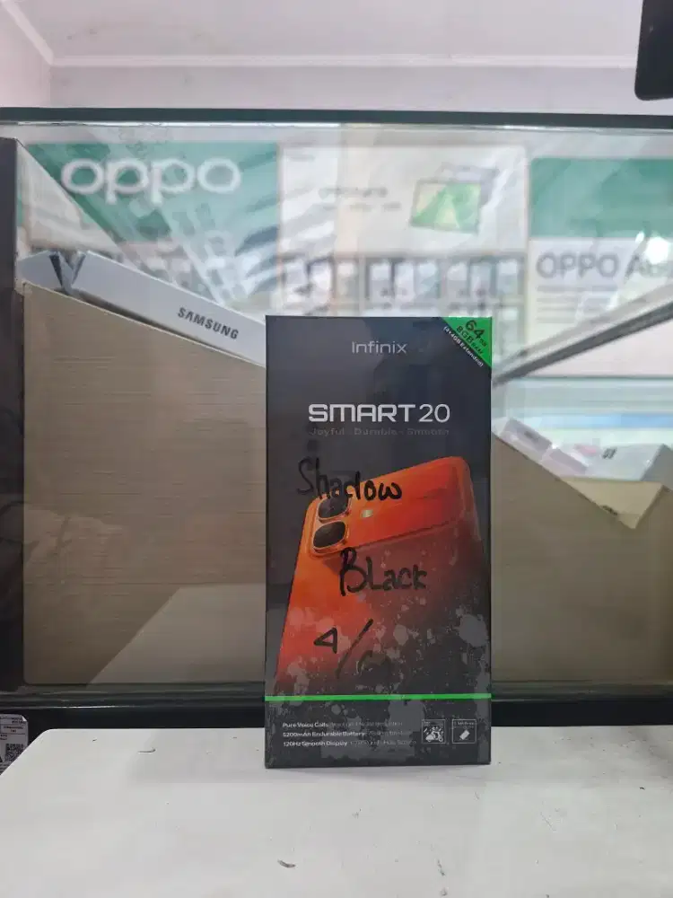 INFINIX SMART 20 4/64 NEW MURAH GARANSI RESMI