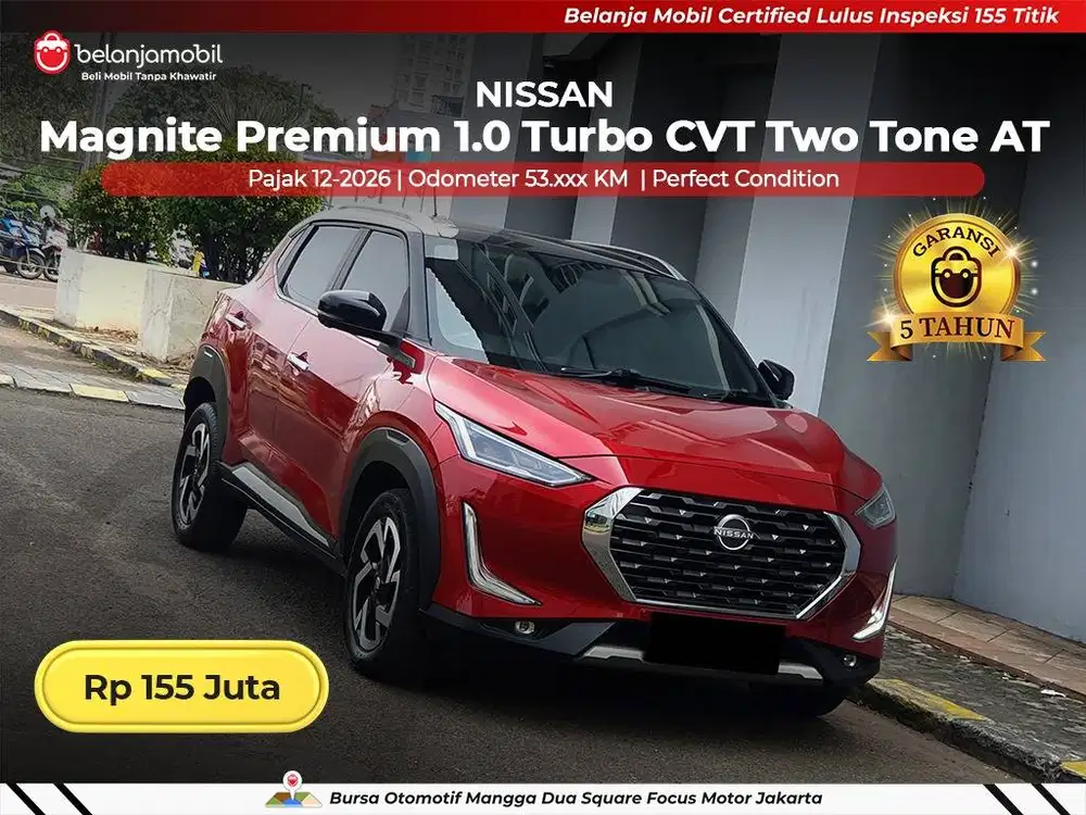 [ GARANSI 5TH ] Nissan Magnite Premium 1.0 Turbo Two Tone 2021/2022