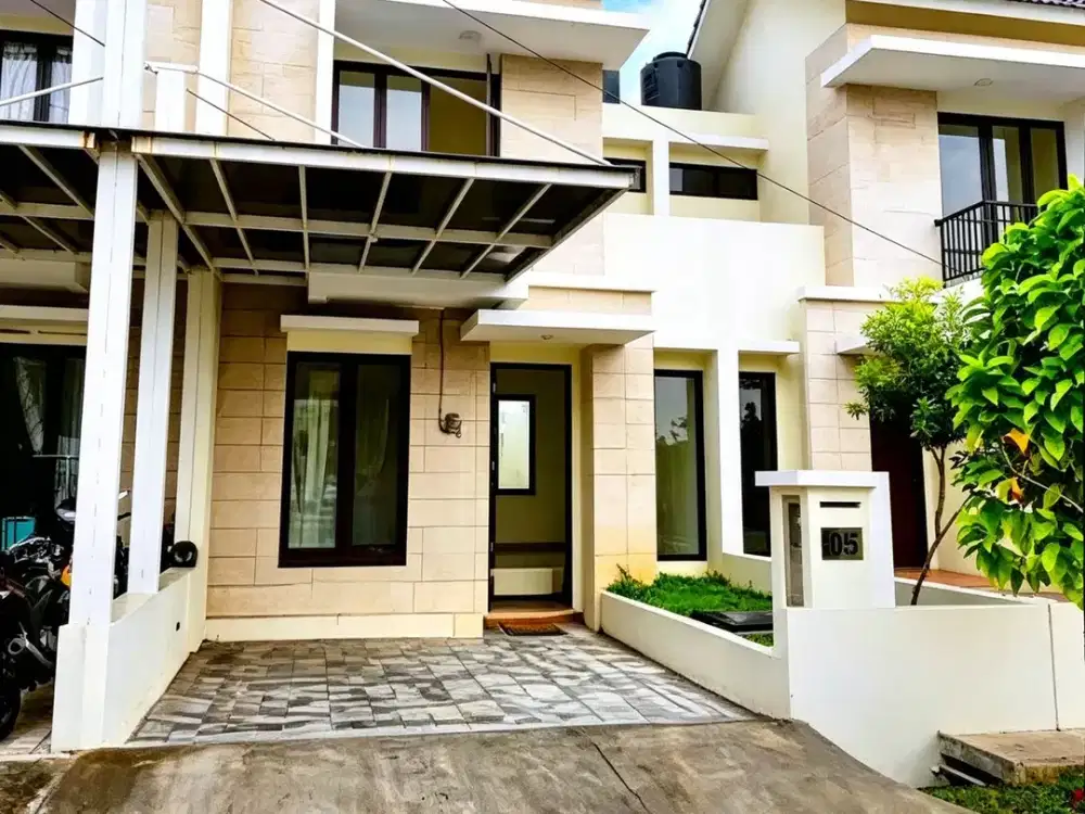DIJUAL RUMAH HARAPAN INDAH CLUSTER | JUAL RUGI | LIKE NEW | 2 LANTAI