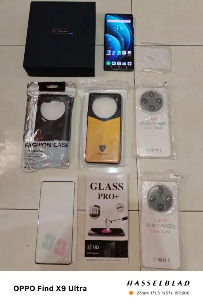 Vivo X100 Ram 12+12 GB dan Rom 256 GB