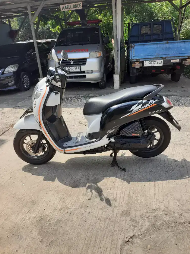 Scoopy Donat 2018 ISS pajak panjang dikfc lenteng bisa TT Unit lain