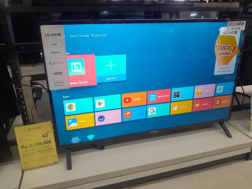 PROMO CUCI GUDANG DISPLAY | TV LG 43INCH