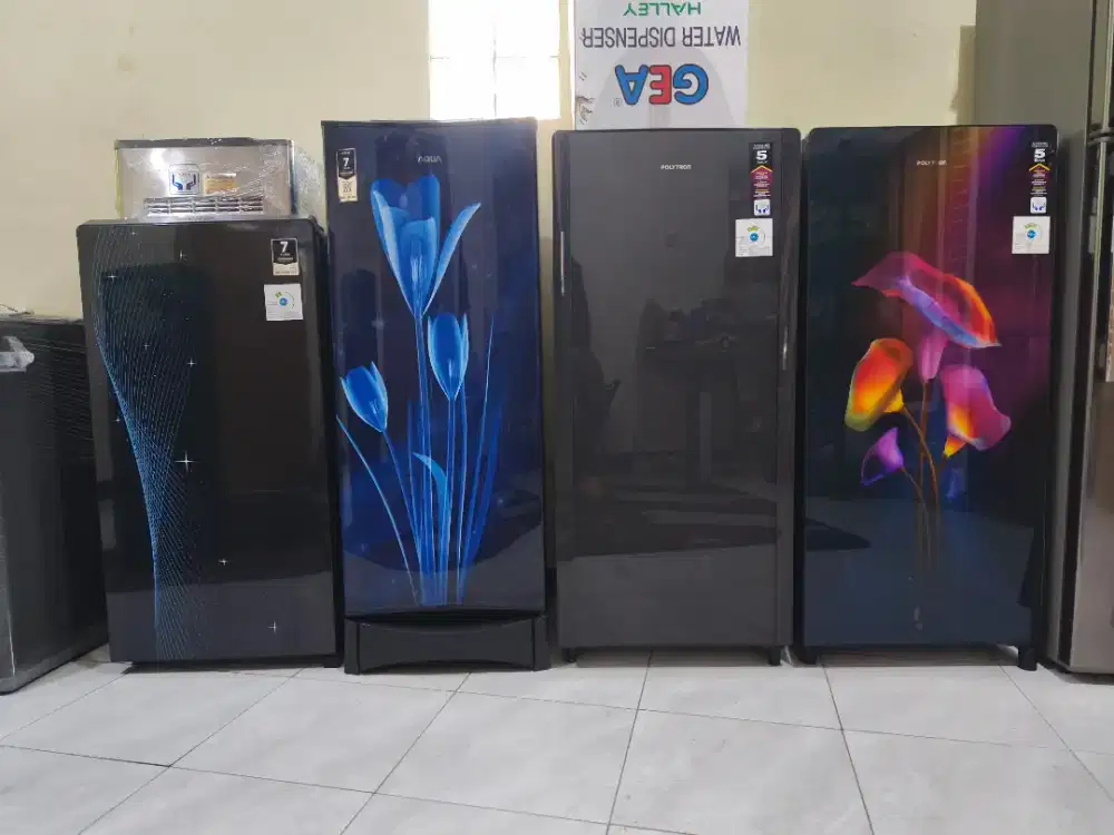 Electronic second ORI kulkas-mesin cuci-frezeer-show case