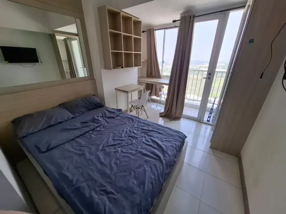 Disewakan Apartment Tokyo Riverside PIK2, Tower Fuji, Studio, Full Furnished, Harga : Rp 27 Juta/Thn Nego