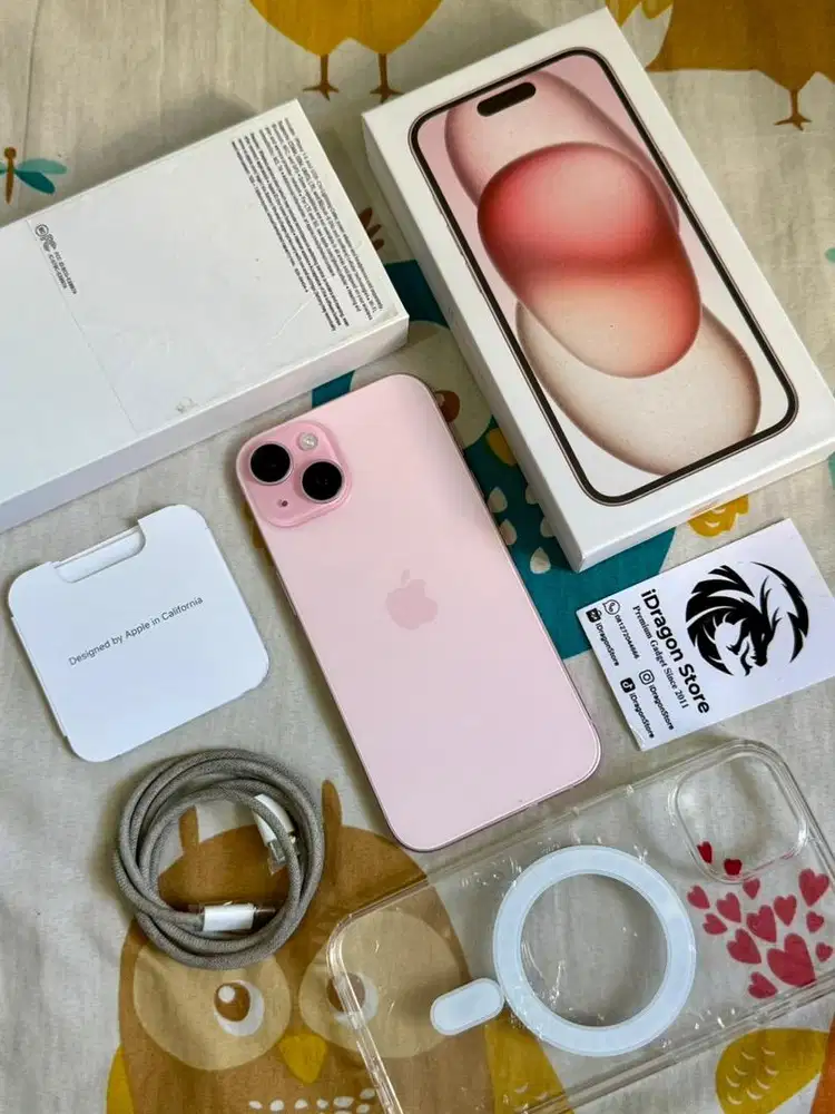 iphone 15 128gb mulus fullset