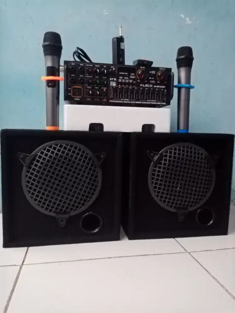 Paket sound system karaoke 8 in