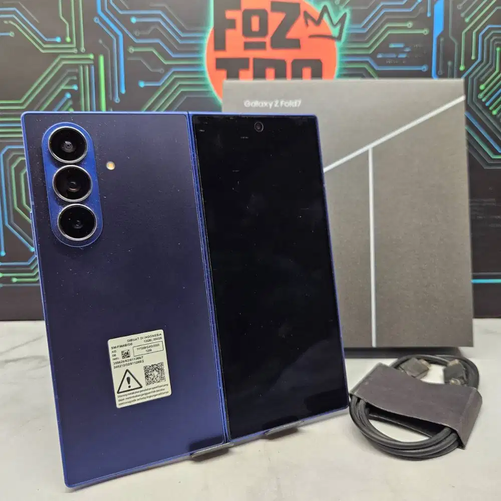 Samsung Galaxy Z Fold 7 12/256GB Mulus Like New SEIN Resmi Fullset