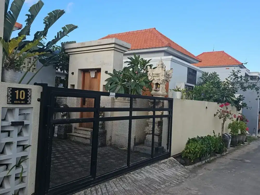 VILLA MODERN MINIMALIS 1 LANTAI DI BUKIT TINGGI MENGWI BADUNG DEKAT TAMAN