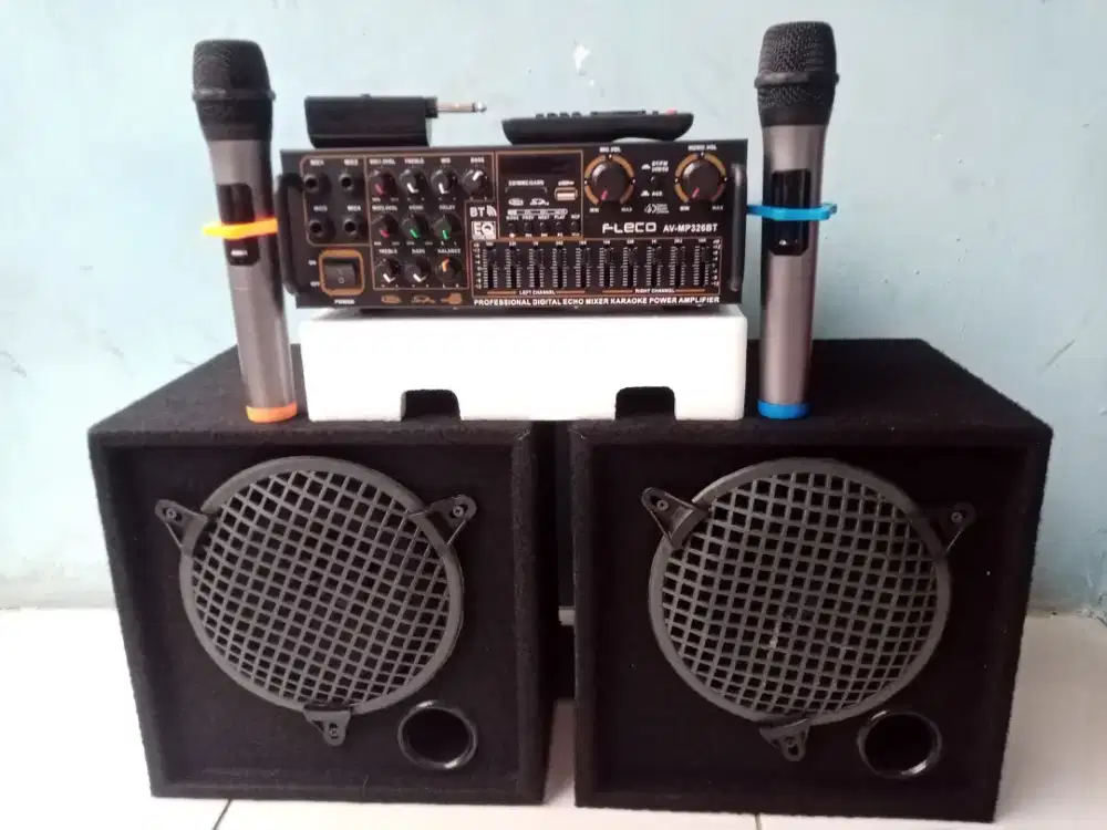 Paket lengkap sound system karaoke