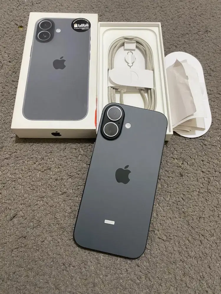 Iphone 17 256 GB Blibli Black Garansi ON Juli 2027