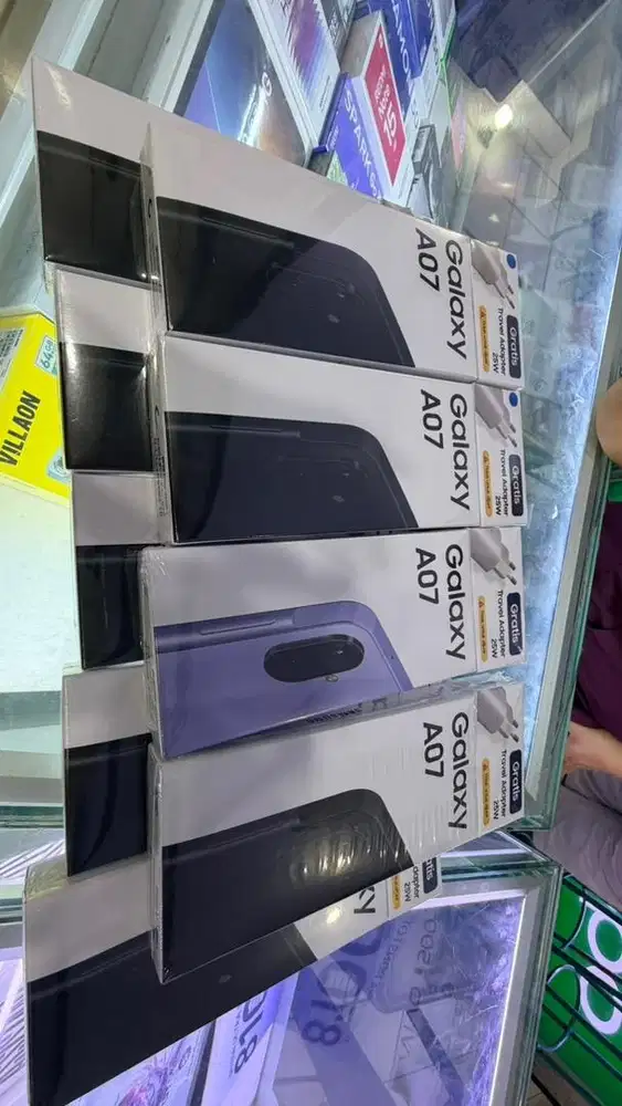 Gratis Tamperglass SAMSUNG A07 4+4/64 NEW SEIN