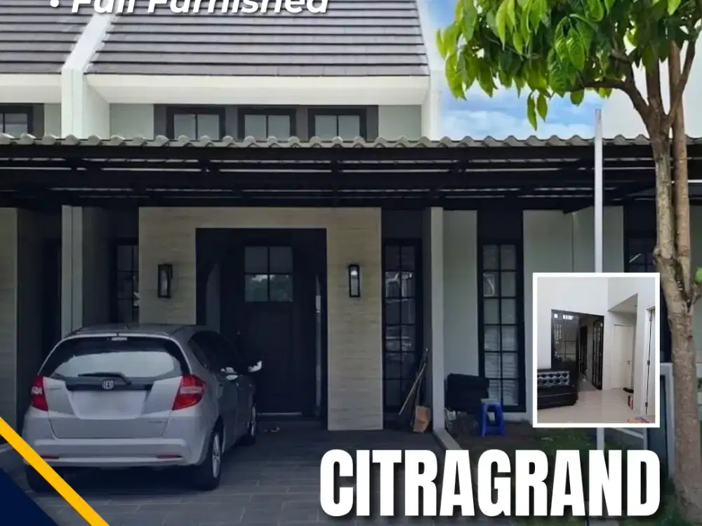Rumah Full Furnish Citragrand Sambiroto Tembalang Semarang