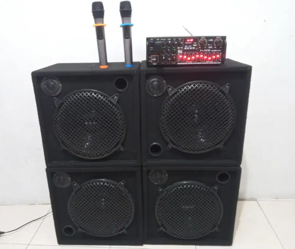 Paket karaoke 12 in 4 speaker