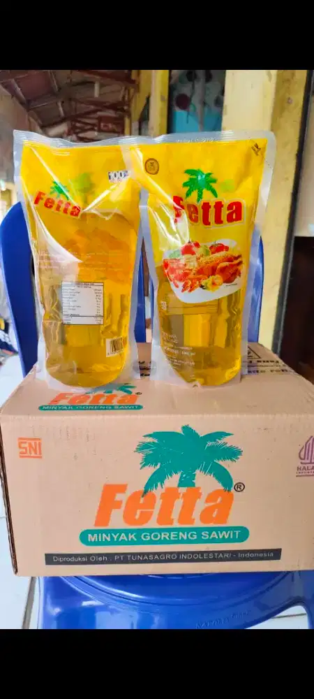 Minyak feta 1 Liter isi 12
