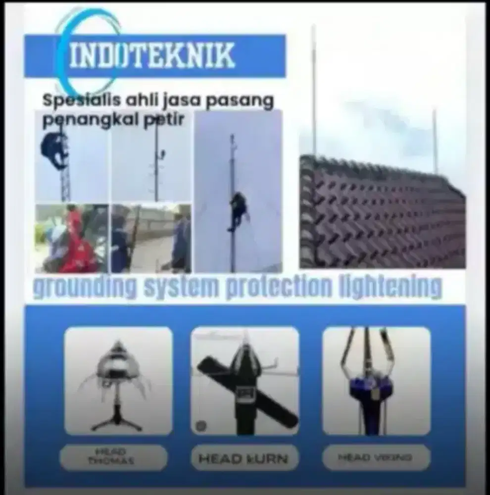 jasa pasang penangkal petir Kertasari Majalaya Kotawaringin