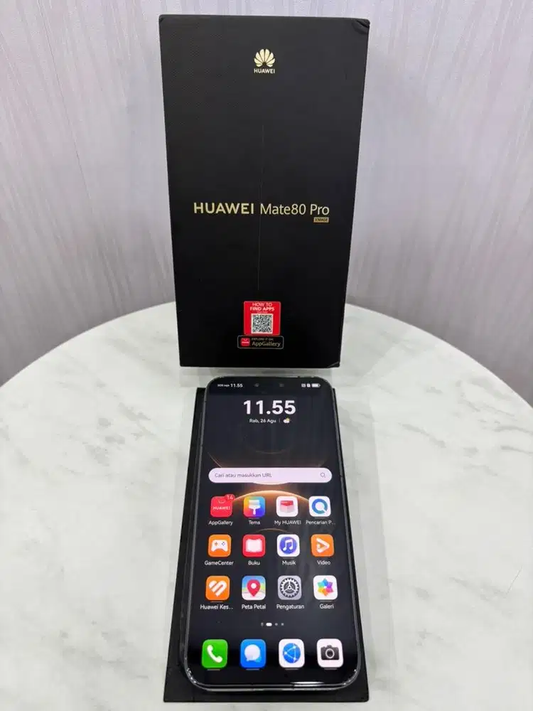HUAWEI MATE 80 PRO 16/512GB BLACK MULUS GARANSI PANJANG RESMI