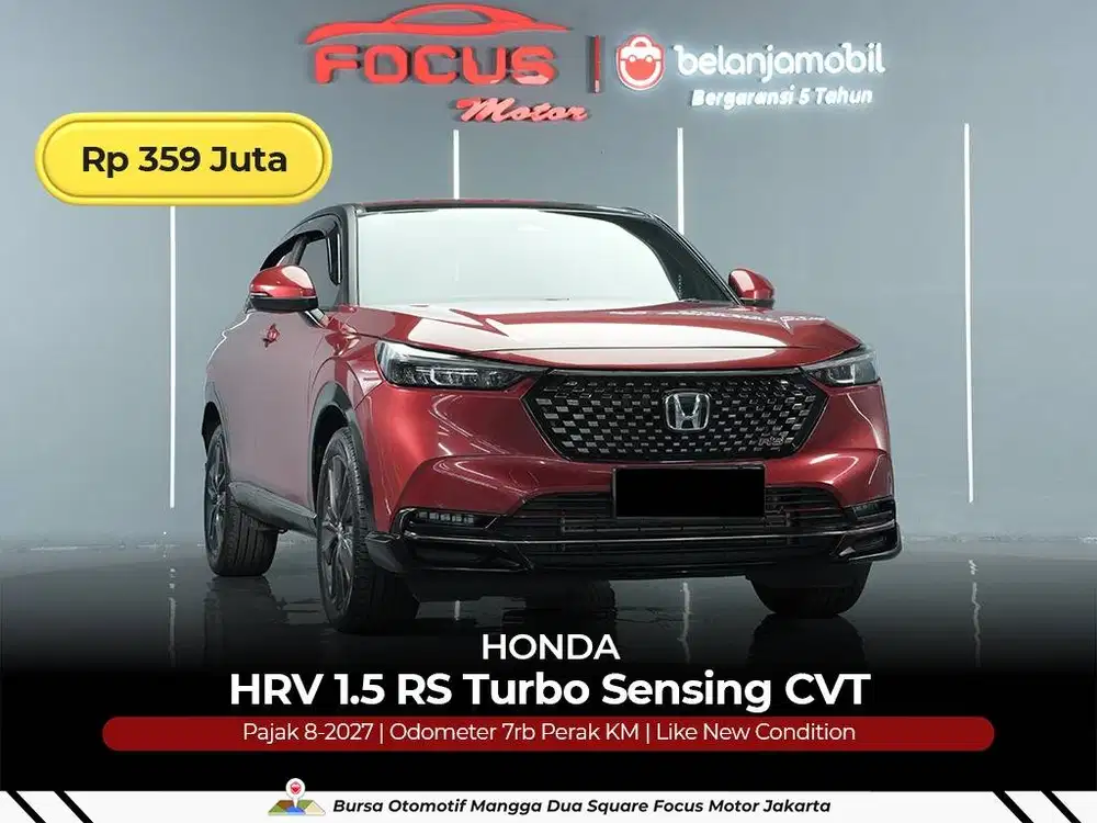 [ LOW KM 7RB ] Honda HRV HR-V HR V 1.5 RS Turbo Sensing AT 2024/2025