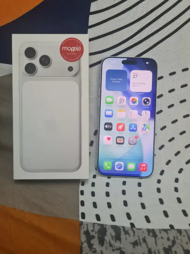 Iphone 17 pro max 256 resmi Ibox
